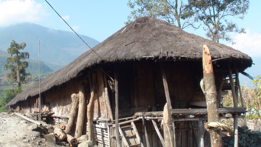 Traditional Mishmi house