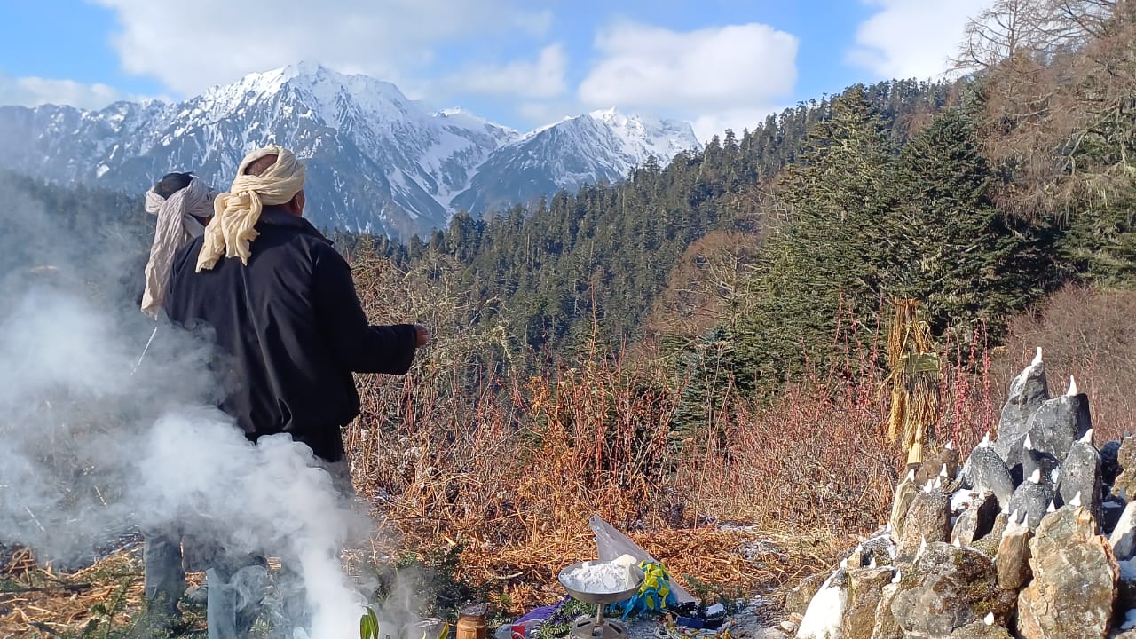 Lachut Festival prayer in the mountains