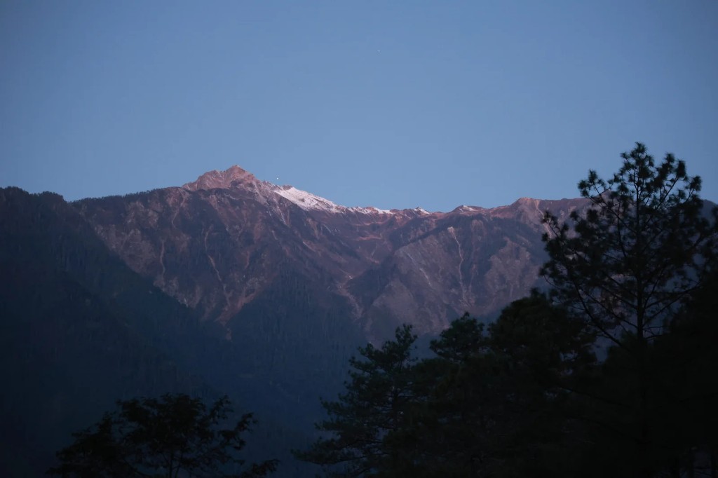 High-altitude scenery along the frontier in Anjaw